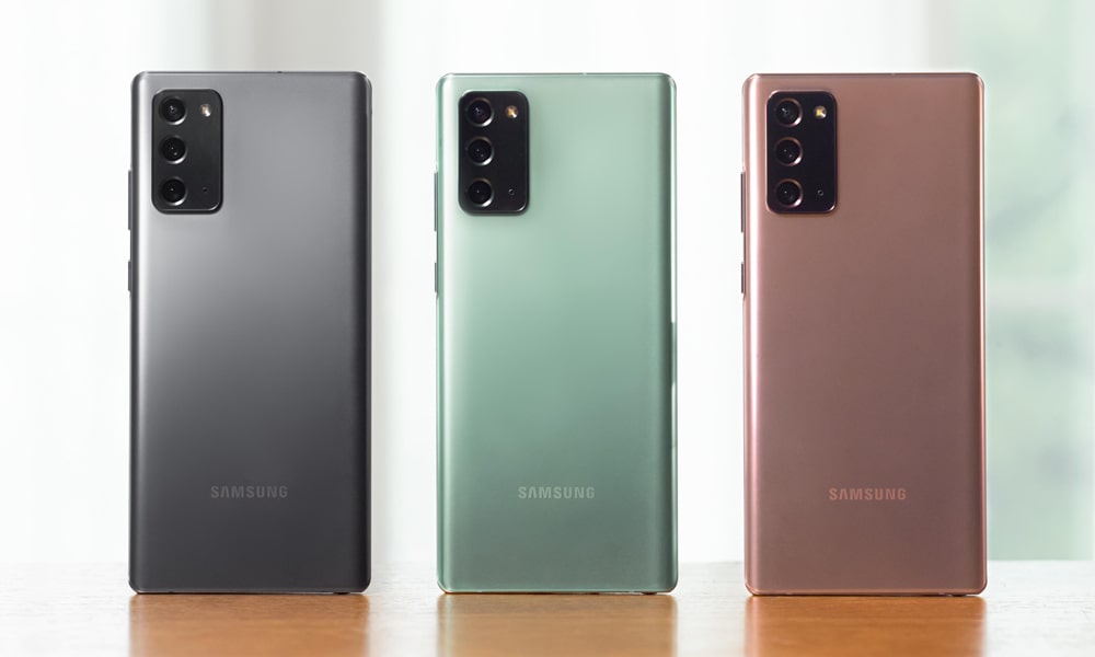 Siêu phẩm điện thoại Samsung Note 20 - Đột phá tạo nên sự khác biệt
